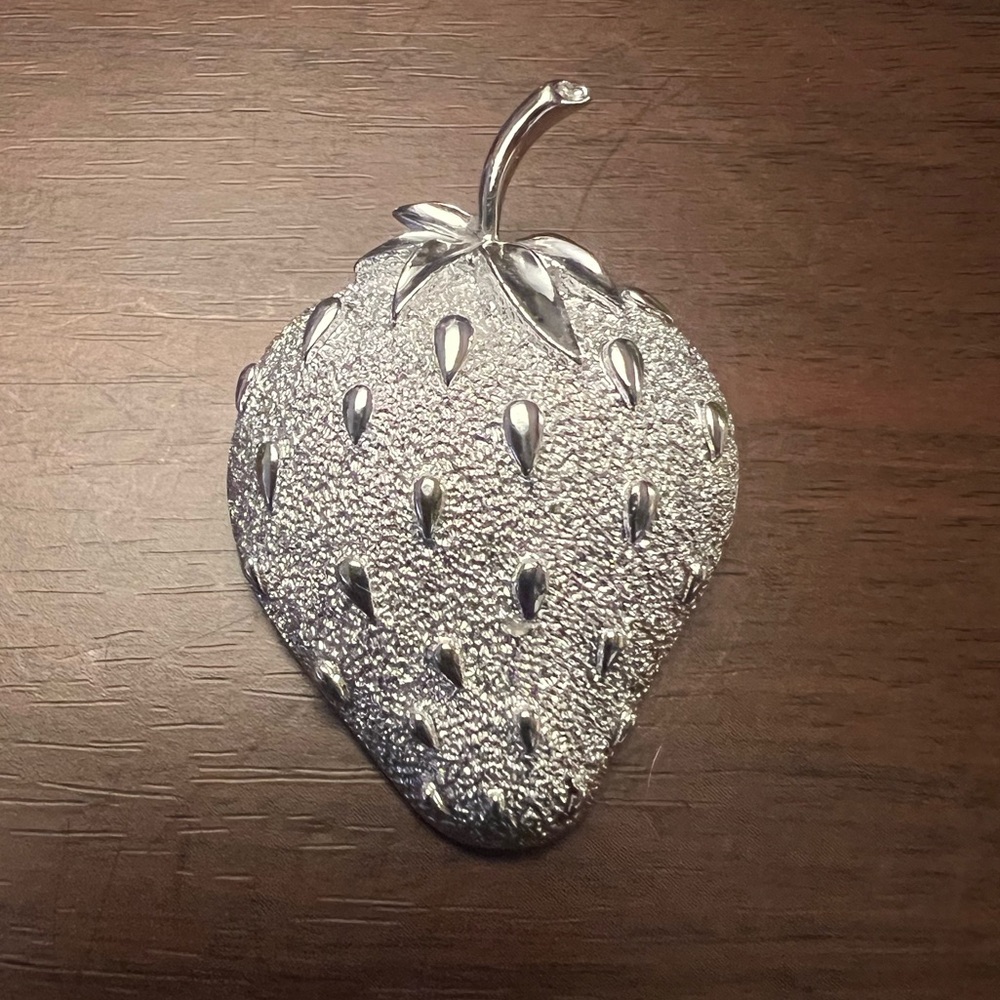 Sarah Coventry “Strawberry Ice” Brooch